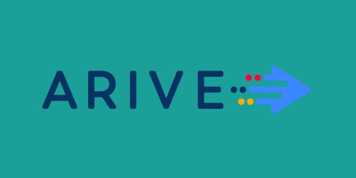 ARIVE loan origination system logo, representing digital mortgage technology and streamlined broker workflows.